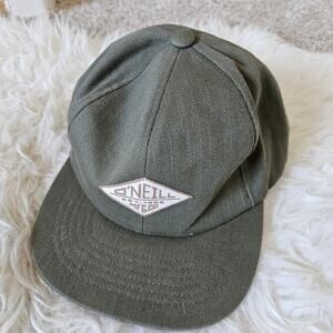 O'Neill Snapback Baseball Hat Army Green Cap